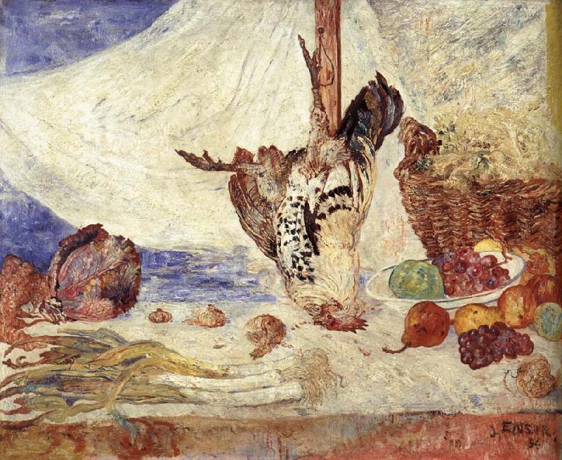 James Ensor The Dead Cockerel China oil painting art